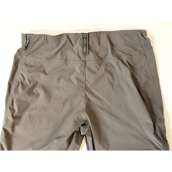Merrell Pants Womens 6 Brown Hiking Outdoor Lightweight Zip Pockets Stretch - Picture 7 of 8